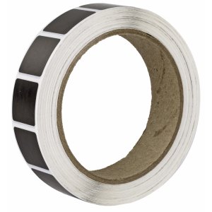 Action Target PASTBK Pasters 0.88 In Black Adhesive Paper Roll 1000