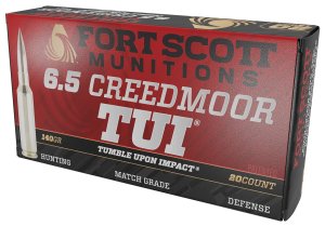 Fort Scott Munitions 6.5CM-140-SCV2BC 6.5mm Creedmoor 140gr 20rd