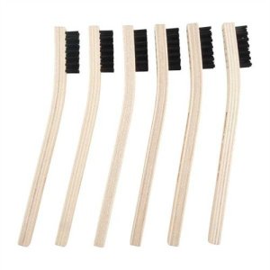 Brownells Gunsmith Heavy Duty Brush Nylon Straight 6 Pack
