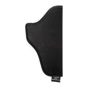 Blackhawk 40IP02BK Holster Medium 4 In DA Revolver Black Laminate