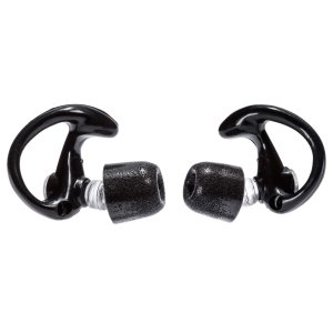 Surefire EP10-BK-MPR-BULK Sonic Defender Ear Plugs, Medium, Black, 25 Pairs