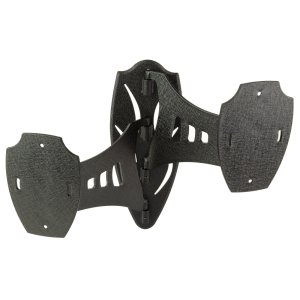 Skull Hooker Dual Shoulder Mount Black Finish SKH-DSM-BLK