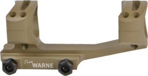 Warne Extended Skeletonized Mount Gen 2 1 Inch Rings Flat Dark Earth