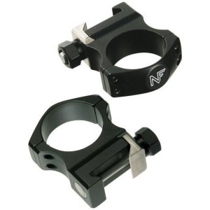 Nightforce Ultralight Rings - 30mm Medium 1.0 4 Screw Ultralight Rings
