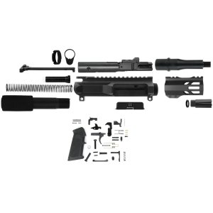 TacFire AR-15 .45 ACP Unassembled Pistol Kit w/ Lower Parts Kit - 4"