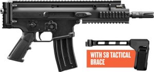 FN America 38-101882 SCAR 15P Pistol 5.56 NATO 30+1 Black 7.5" Barrel