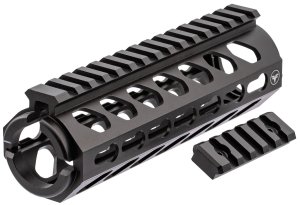 Firefield FF34053 Edge 6.62" KeyMod Handguard 6061-T6 Aluminum Black