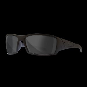 Wiley X SSTWI01 Twisted Smoke Grey Lenses/Matte Black Frame Sunglasses