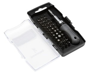 Browning 12450 38-Piece Tool Kit Black with Ratcheting Screwdriver