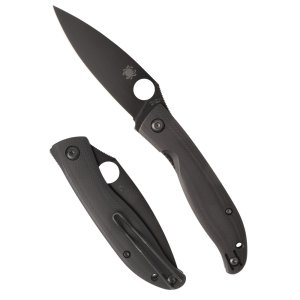 Spyderco Mantra 4 C274GBBKP 3.34 In Drop Point Folding Knife 7.5 In