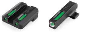 TruGlo TG13WA3A TFX Sights Walther CCP Green Tritium Fiber Optic