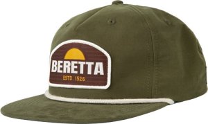 Beretta BC055T1186072V Sunset Rope Trucker Cap Dark Green