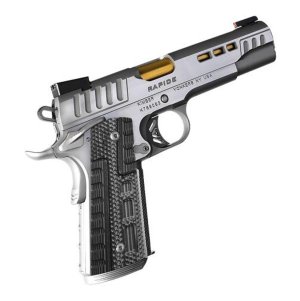Kimber 3000420 Rapide Dawn 9mm 5" Silver G10 Grips 9rd Mag