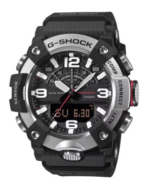 GSHOCK GG-B100XM-1ACR ANALOG-DIG MUDMASTER BK/SIL