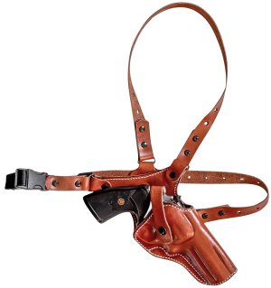 1791 Gunleather PFC-RV2-CBR-R S&W K&L Frame RH Brown Shoulder Holster