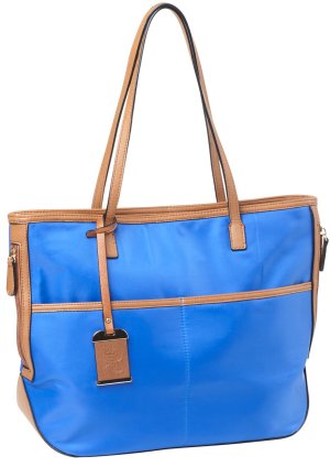 Bulldog BDP057 Electric Blue Nylon Tote Purse w/Holster for Small Pistols