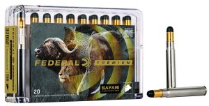 Federal Premium Ammunition Cape-Shok .370 Sako Mag 286gr WHS