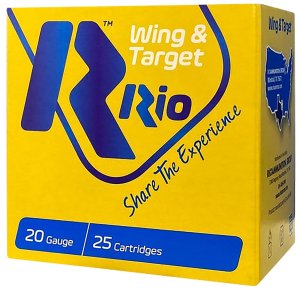 Rio Ammunition WT208 Wing & Target 20Ga 2.75In 8Shot 7/8oz