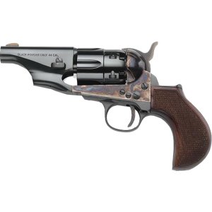 Pietta 1860 Snub Nose 44 Cal 3 In Blue Wood Grip PF51CHLG44212CW 44 cal