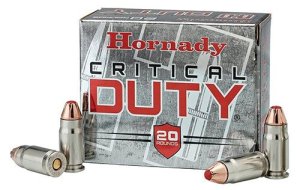 Hornady 90236 Critical Duty 9mm Luger 135 Grain FlexLock 25 Rounds