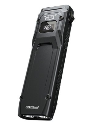 NITECORE EDC23 2500 Lumen Tactical Flashlight Black