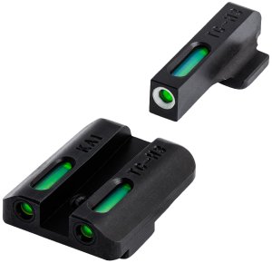 TruGlo TGTG13KA1A TFX Black Tritium Fiber Optic Sights Kahr Arms
