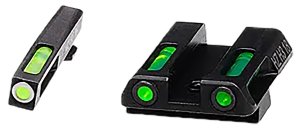 Hi-Viz GLN421 LiteWave H3 Night Sights Green/White Front Orange Rear