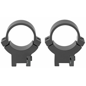 Warne 722M Maxima Rimfire High Matte 1" Scope Rings Black Steel
