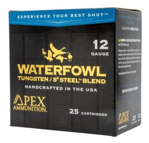 Apex WS3-BB75 Waterfowl TSS/S3 12ga 3in 1-5/16oz BB/#7.5 25rd Ammo