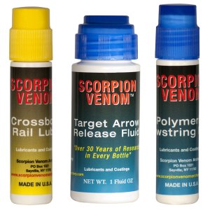 Scorpion Venom 1111 Crossbow Care Kit Arrow Release Bowstring Rail Lube