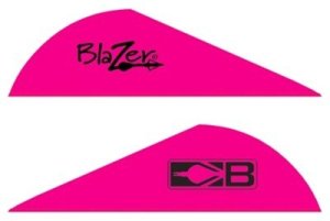 Bohning Blazer Vanes Hot Pink 100 pk. (Model: 10832HP2)