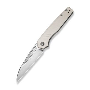 CIVIVI Guile Front Flipper Thumb Hole Knife Ivory G10 Handle