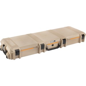Pelican VCV800 Vault Double Rifle Case 53" Tan Polymer 2 Rifles