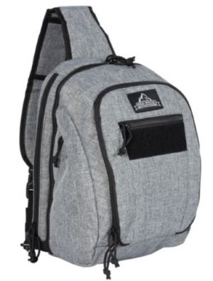 Red Rock Gear Venture Sling Pack Gray 15.5L Concealed Carry Backpack