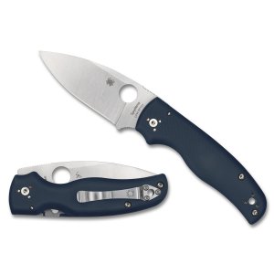 Spyderco Shaman C229GPCBL Cobalt Blue G-10 CPM SPY27 Knife
