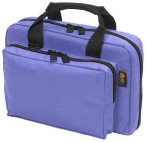 US PeaceKeeper P21104 Mini Range Bag 12.75 in Purple Water-Resistant
