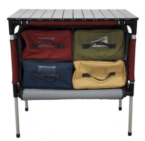 Camp Chef Mstab Table Aluminum 27 in x 17 28 Height 4 Bags