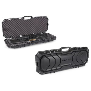 Plano Tactical Gun Case Black 42 in. Heavy-duty, high-density foam interior, utility strapping points