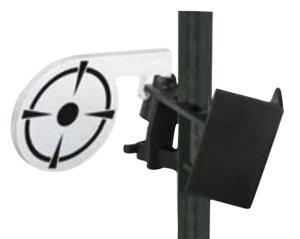 Birchwood Casey TP38DT T-Post Dueling Steel Target Black/White