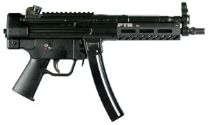 PTR 9C 8.86" Roller-Delayed Blowback 9mm Pistol Black