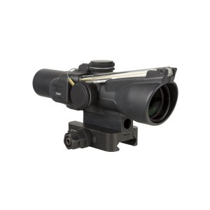 Trijicon TA45C400334 1.5x24 Amber 8 MOA Triangle Scope Matte Black