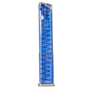 Elite Tactical Systems GLK18G2BLU 9mm 32rd Blue Translucent