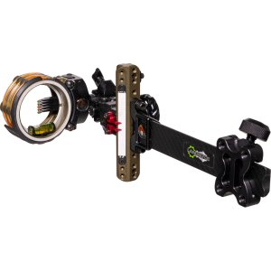 Axcel LANDSLYDE ALND-C519-4TB Carbon Pro 5 Pin .019 Bowhunting Sight