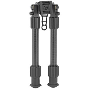 TruGlo TG-TG8903L Tac-Pod Carbon Fiber/Aluminum Bipod 9-13" Picatinny