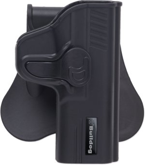 Bulldog RR-TM Holster Right Hand Polymer Black Fits Taurus Millennium G2