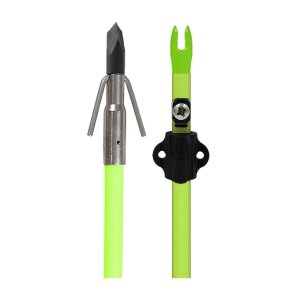 Feradyne Outdoors Muzzy 1420GBS 32in Chartreuse Fish Arrow