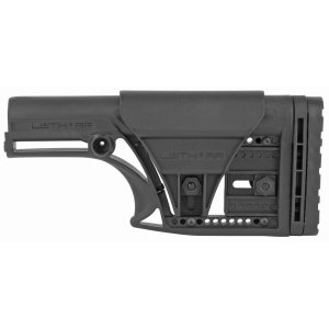 Luth-AR MBA-1-3AX Adjustable Stock 3-Axis Buttplate Black