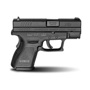 Springfield XD XD9801 9mm 3" SC Black Pistol 10RD