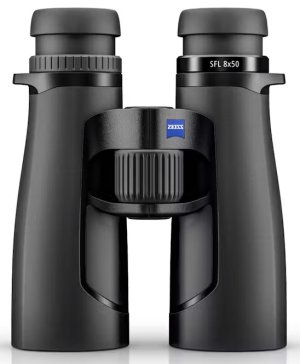 Zeiss 525023 SFL 8x50 Binoculars, 90% Light Transmission, 131m FOV
