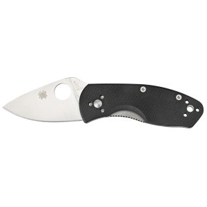 Spyderco Ambitious C148GP Black G10 Liner Lock 2.25 In